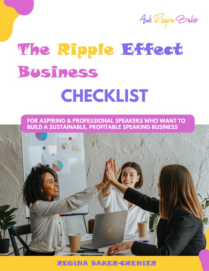 The Ripple Effect Business Checklist by Regina Baker-Chenier